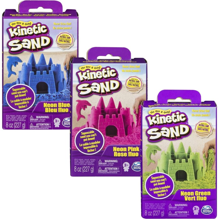 Kinetic Sand 8oz Sand Box Asst