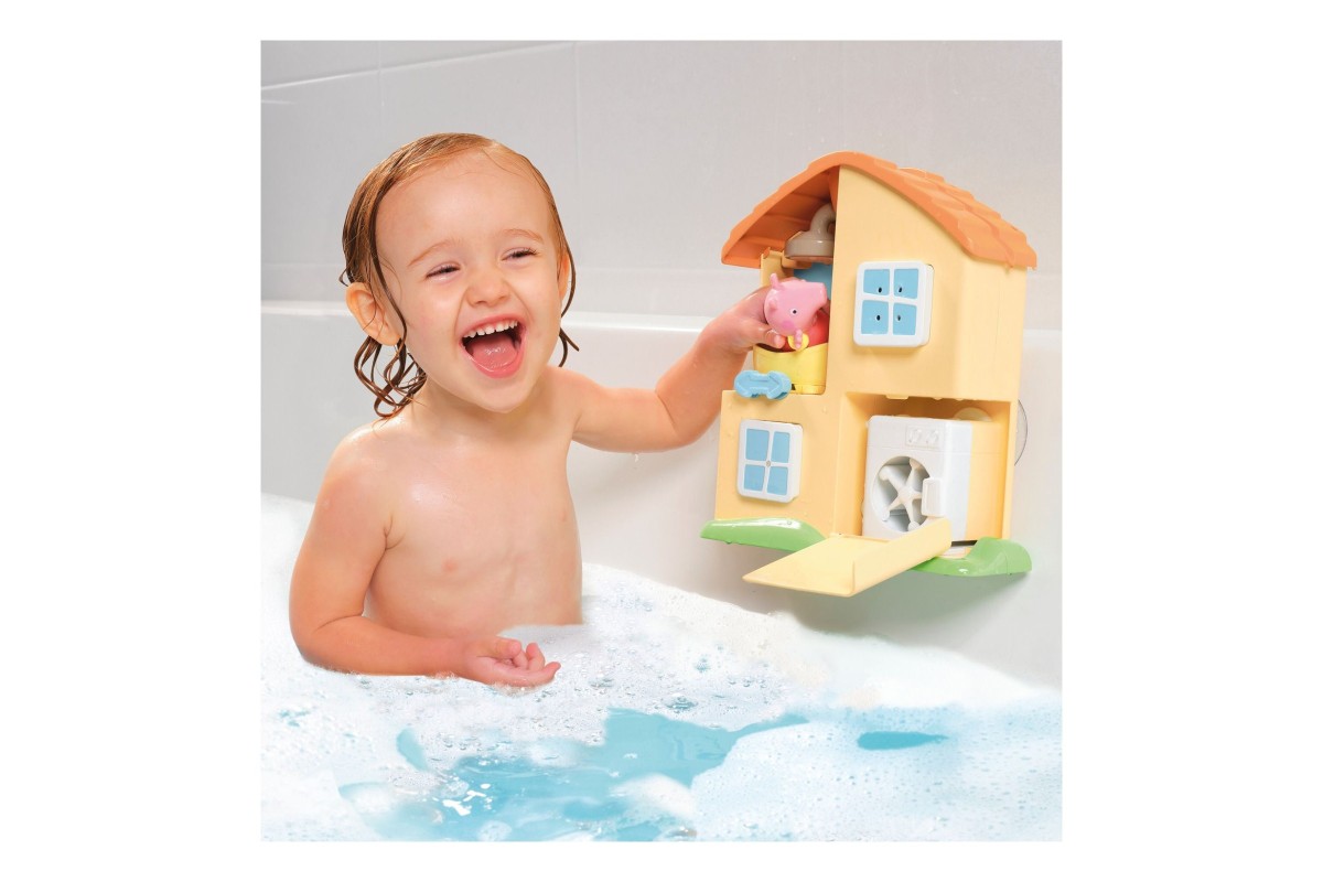 Peppa pig doll house set deals