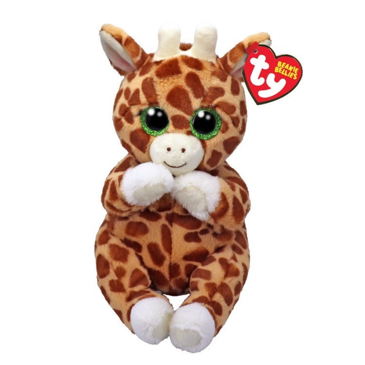 TY Beanie Baby (Beanie Bellies) - TIPPI the Giraffe (6 inch)