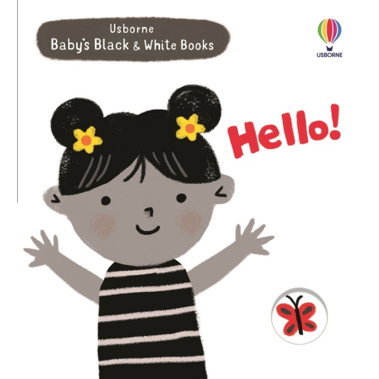 Usborne Baby's Black & White Book Hello!